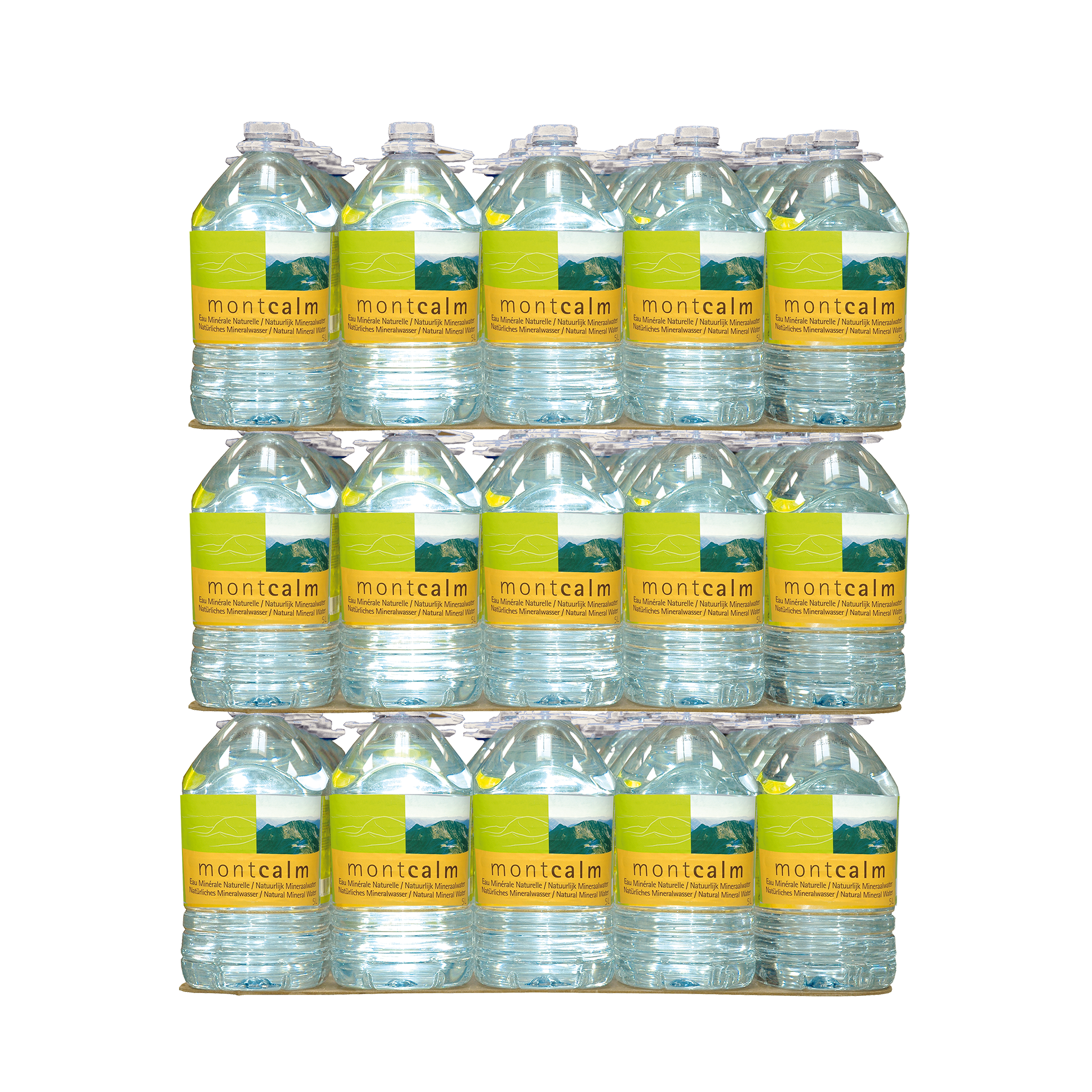 Montcalm-Mineralwasser, 1 Palette mit 120 x 5 Liter - Sie sparen 95,00 Euro