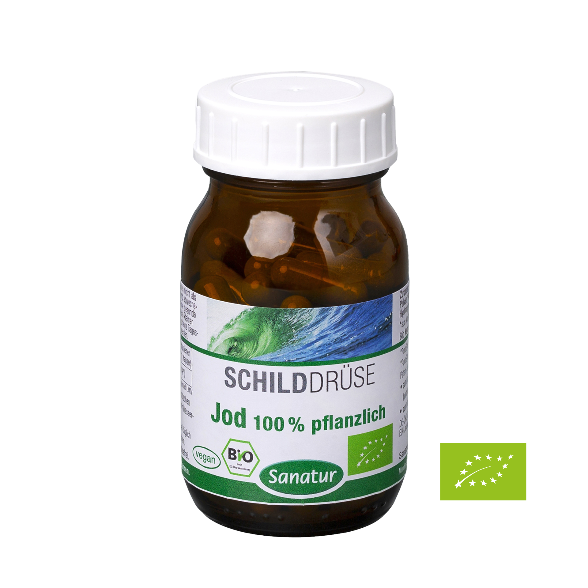 Jod 100% pflanzlich BIO, 60 Kps.