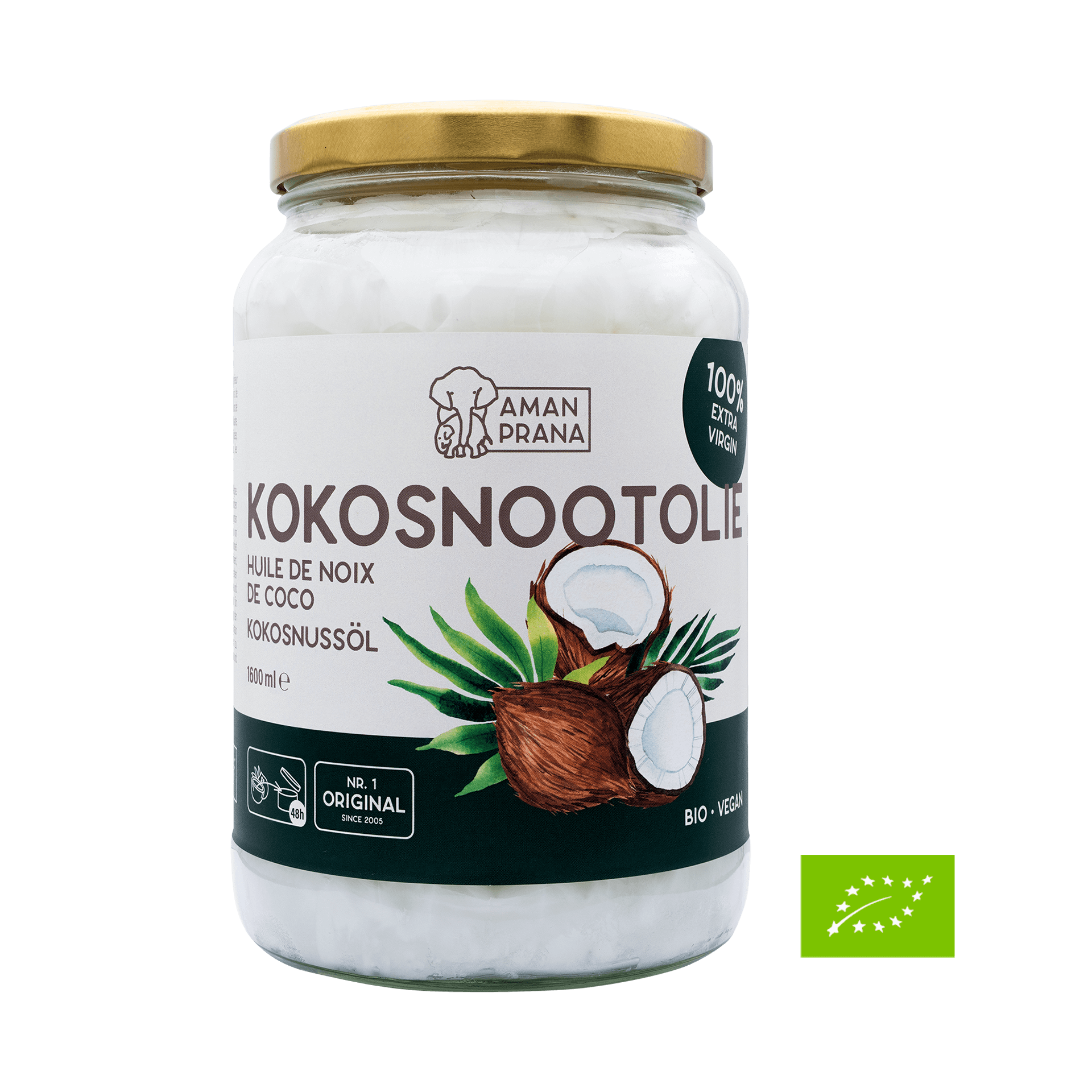 Kokosöl, 1600 ml