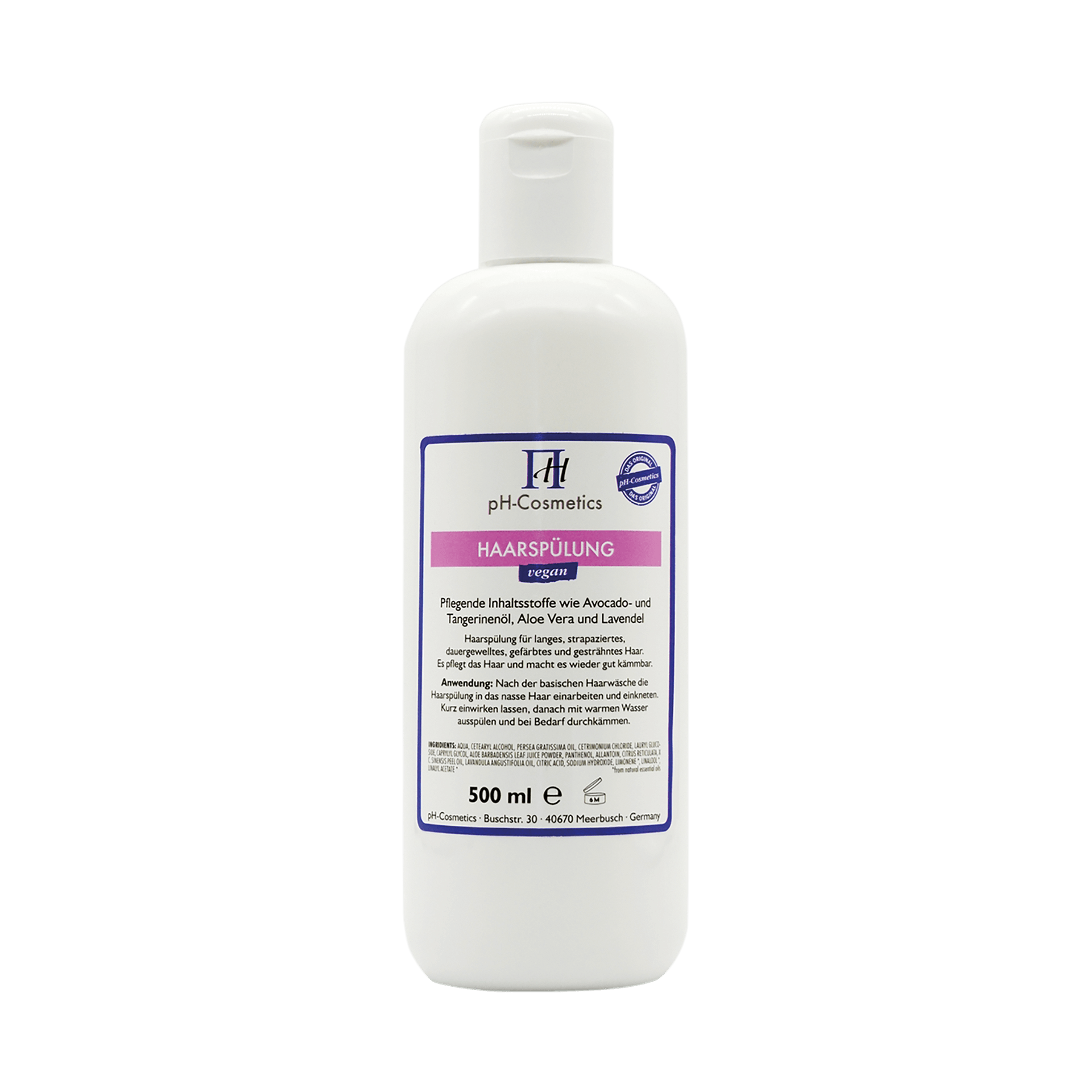 pH-Cosmetics Basische Haarspülung, pH 7.5, 500 ml