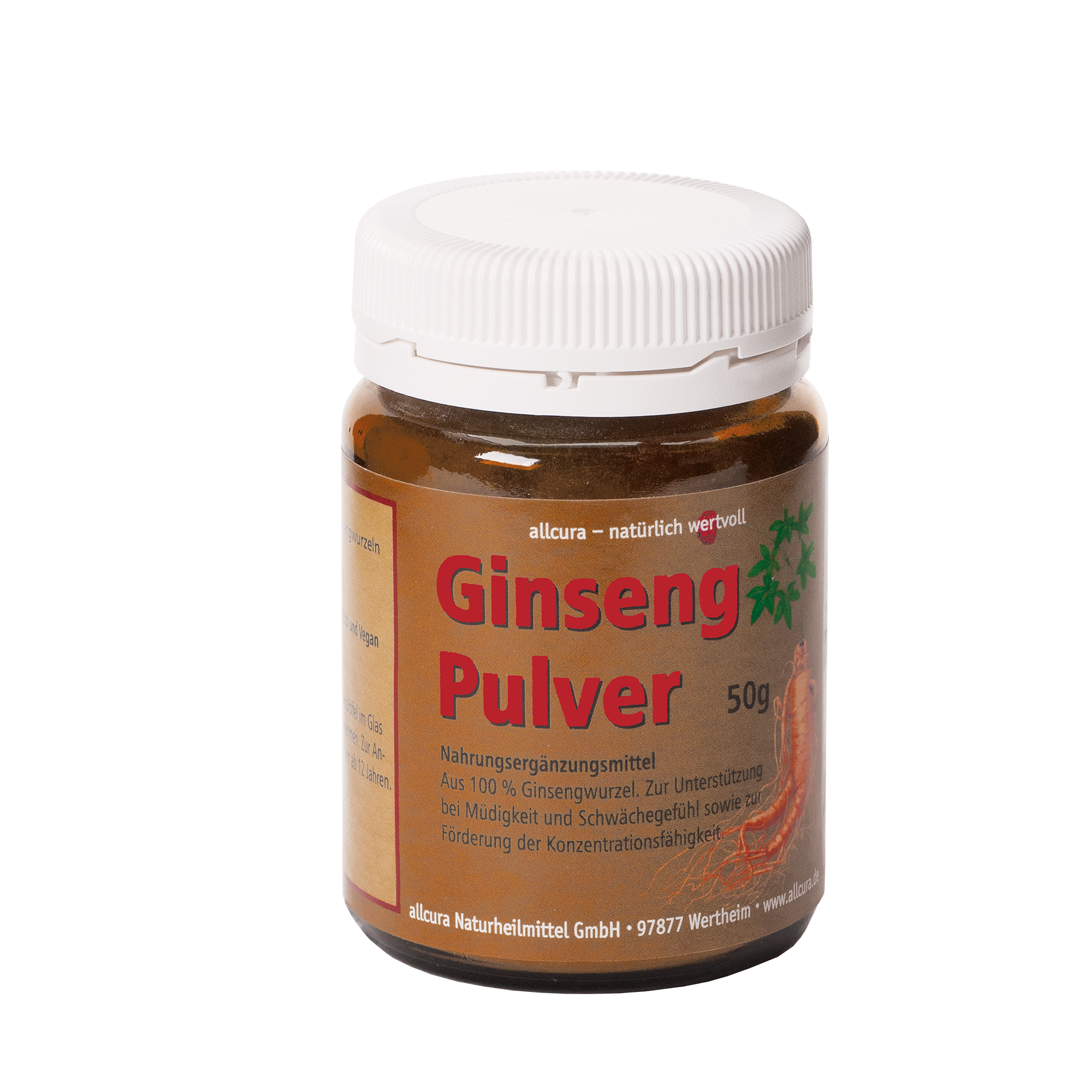 Ginseng Pulver, 50 g